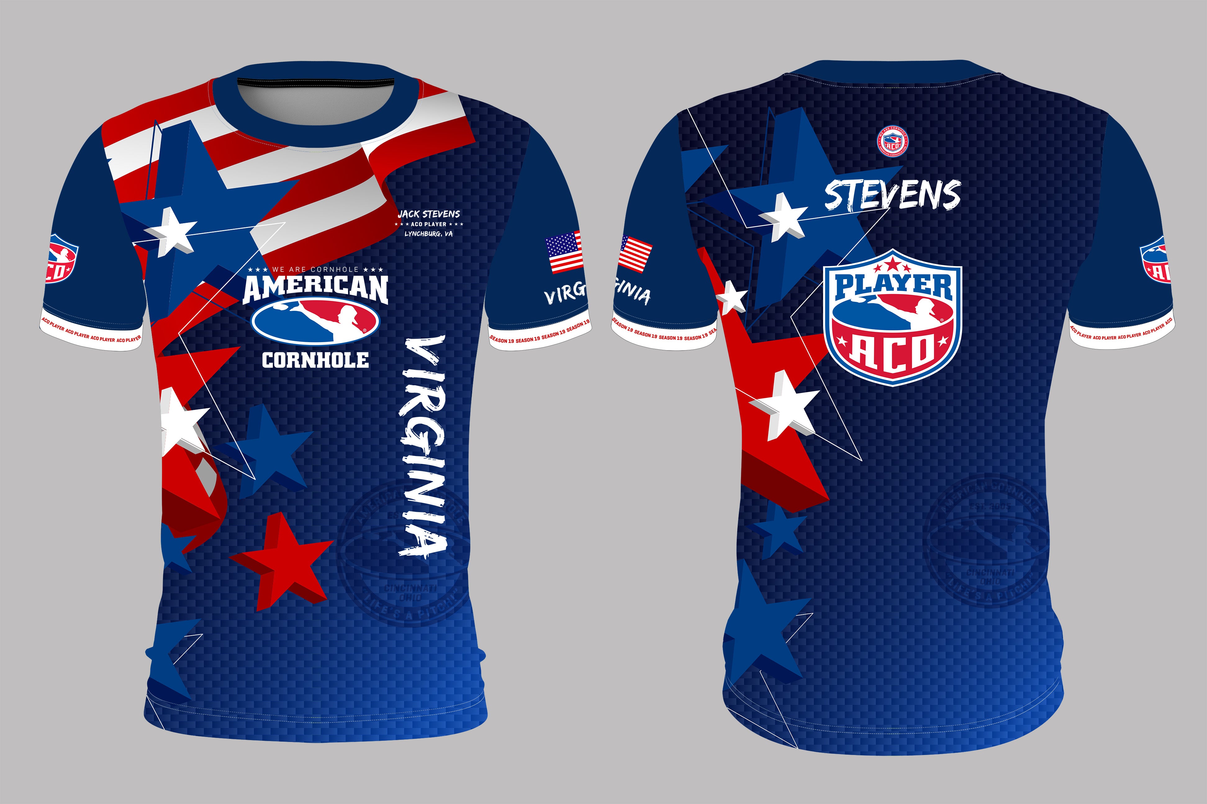 ACO Jersey You're a Patriotic Star Blue
